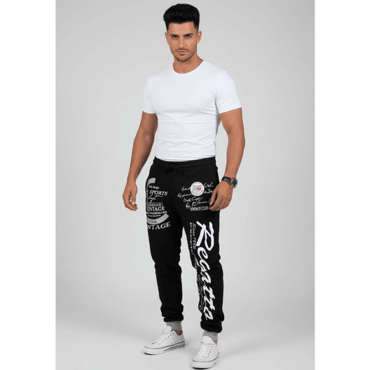 Men's Graphic Athletic Joggers - AresFit
