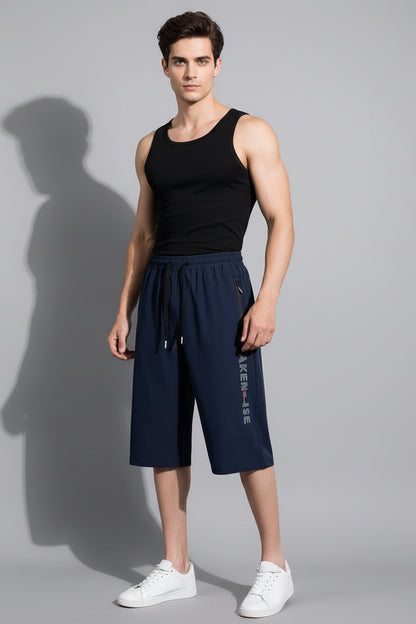 Men's Knee Length Gym Shorts