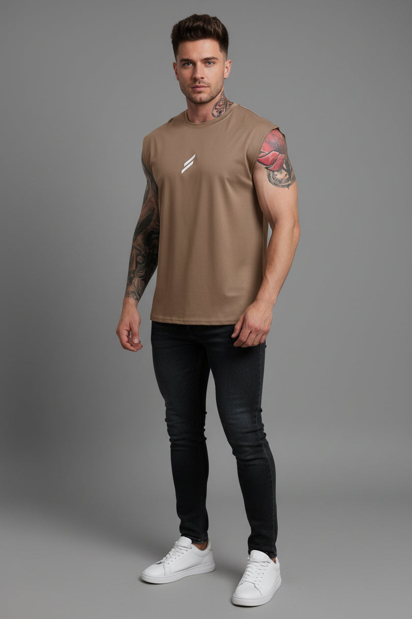 Men's Quick Dry Sleeveless Gym Top