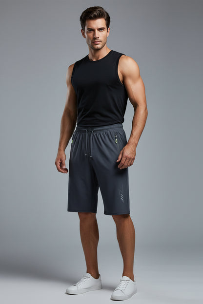 Men's Knee Length Gym Shorts
