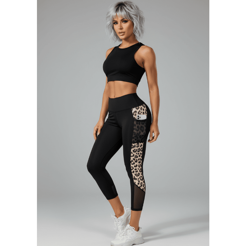 Artemis Printed Capri Leggings - AresFit