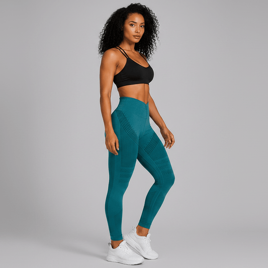 Contour Seamless High Waisted Gym Leggings - AresFit