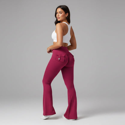 Hera Pocket Flare Leggings - AresFit