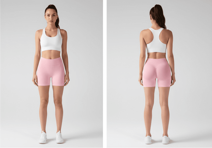 High Waisted Contour Gym Shorts - AresFit
