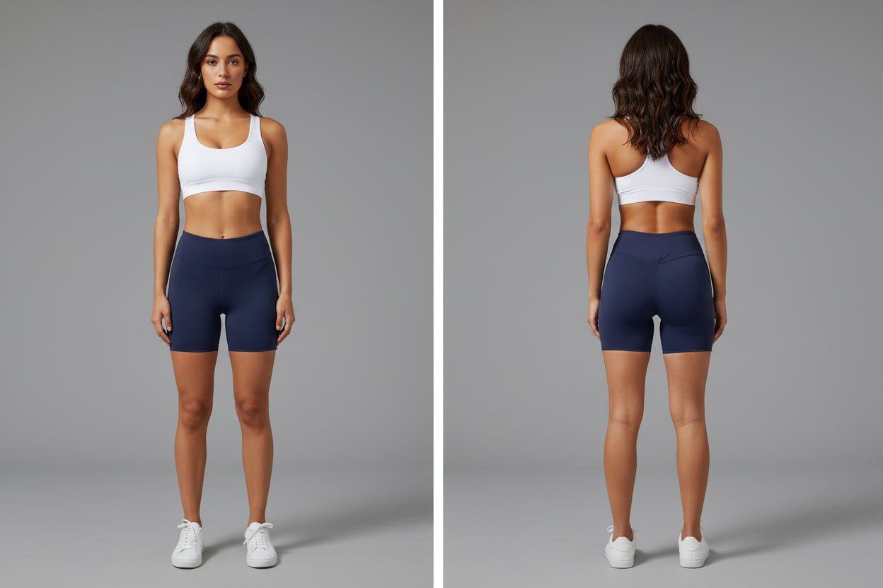 High Waisted Scrunch Butt Shorts - AresFit