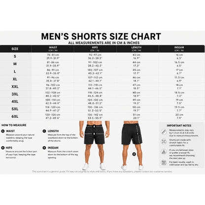 Men's Athletic Gym Shorts - AresFit