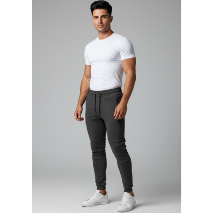 Men's Athletic Joggers in Dark Grey - AresFit