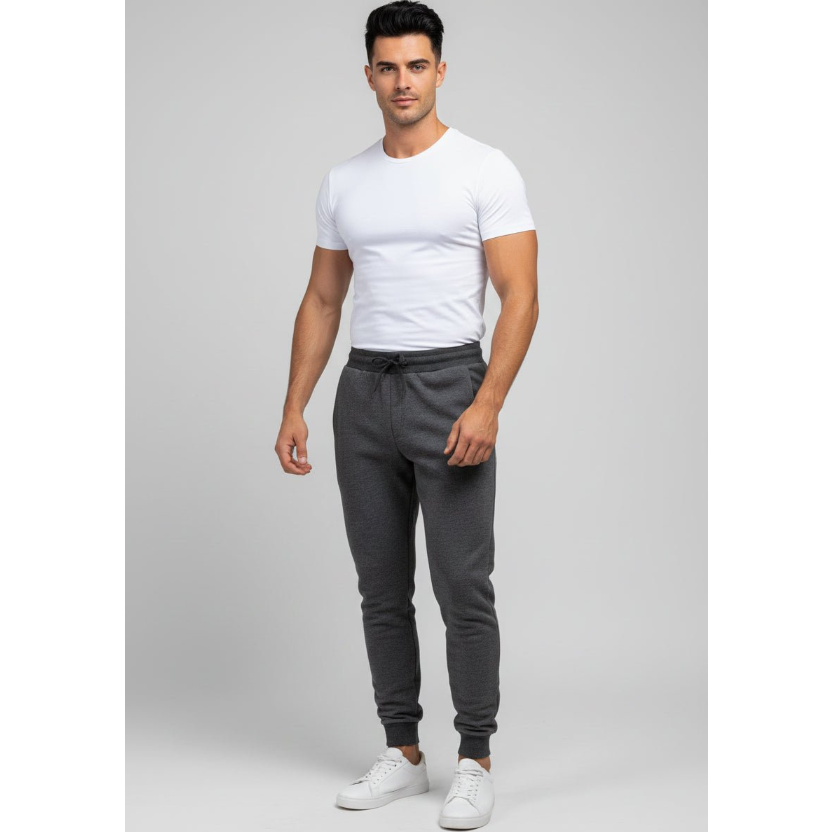 Men's Athletic Joggers in Grey - AresFit