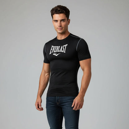 Men's Everlast Compression Gym T-Shirt - AresFit