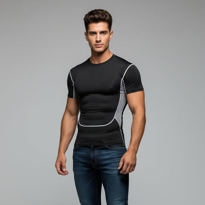 Men's Everlast Compression Gym T-Shirt - AresFit