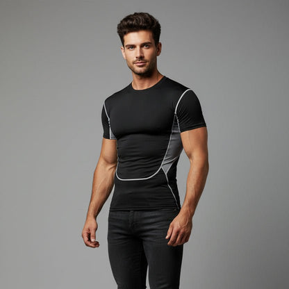 Men's Everlast Compression Gym T-Shirt - AresFit