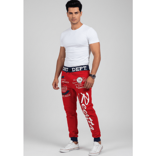 Men's Graphic Athletic Joggers - AresFit
