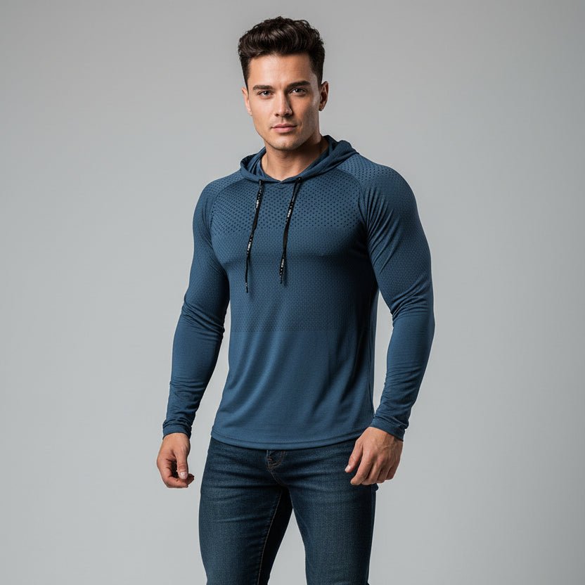 Men's Hooded Gym Training Top - AresFit