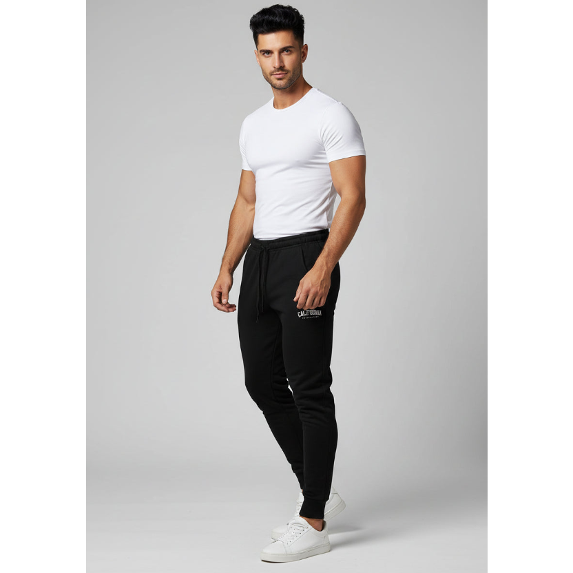 Men's Logo Joggers in Black - AresFit