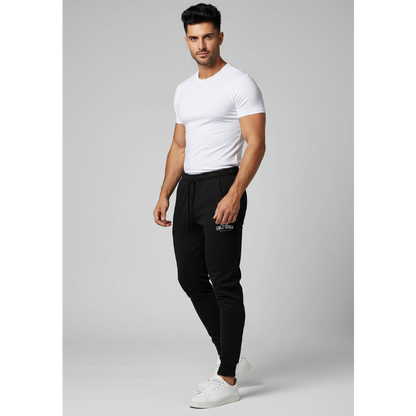 Men's Logo Joggers in Black - AresFit