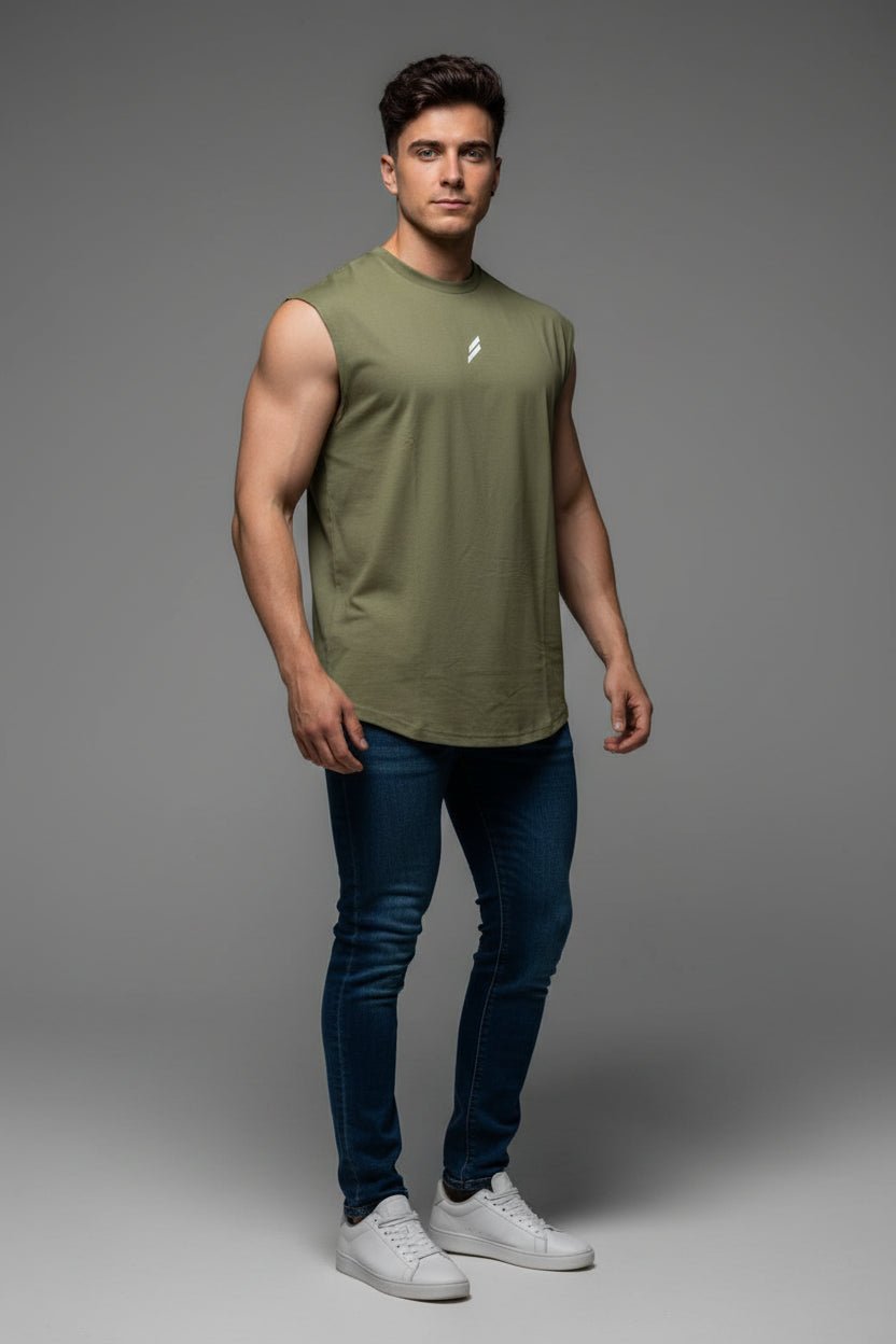 Men's Quick Dry Sleeveless Gym Top - AresFit