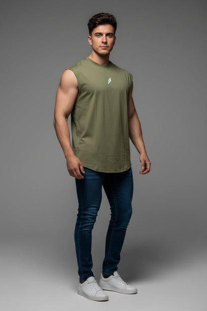 Men's Quick Dry Sleeveless Gym Top - AresFit