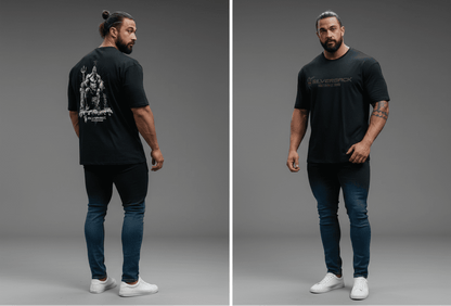 Men's Silverback Oversized Graphic T-Shirt - AresFit