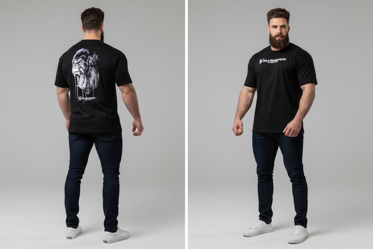Men's Silverback Oversized Graphic T-Shirt - AresFit
