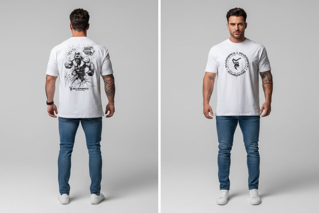 Men's Silverback Oversized Graphic T-Shirt - AresFit