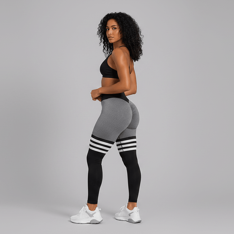 Nyx V-Back Scrunch Leggings - AresFit