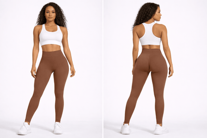 Seamless High Waisted Butt Lifting Leggings - AresFit