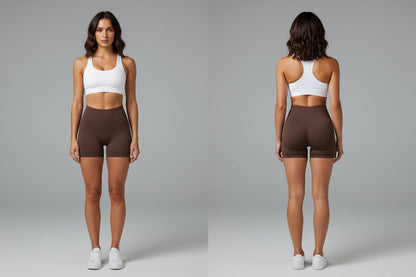 Seamless Scrunch Butt Gym Shorts - AresFit
