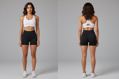 Seamless Scrunch Butt Gym Shorts - AresFit