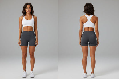 Seamless Scrunch Butt Gym Shorts - AresFit