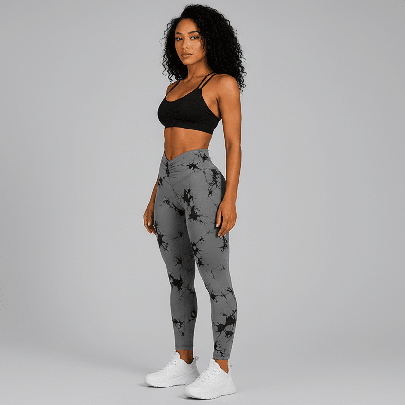 Tie Dye Scrunch Butt Leggings & Shorts - AresFit