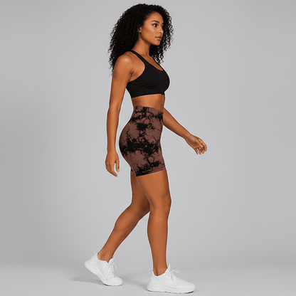 Tie Dye Scrunch Butt Leggings & Shorts - AresFit