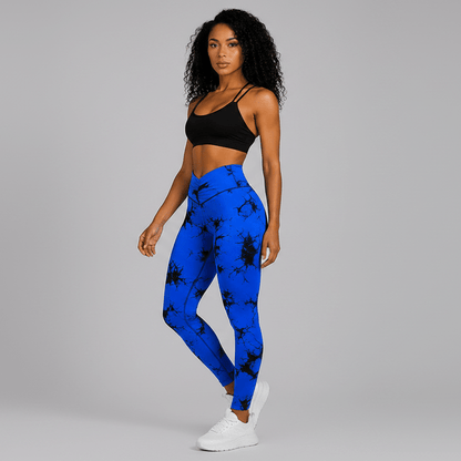 Tie Dye Scrunch Butt Leggings & Shorts - AresFit