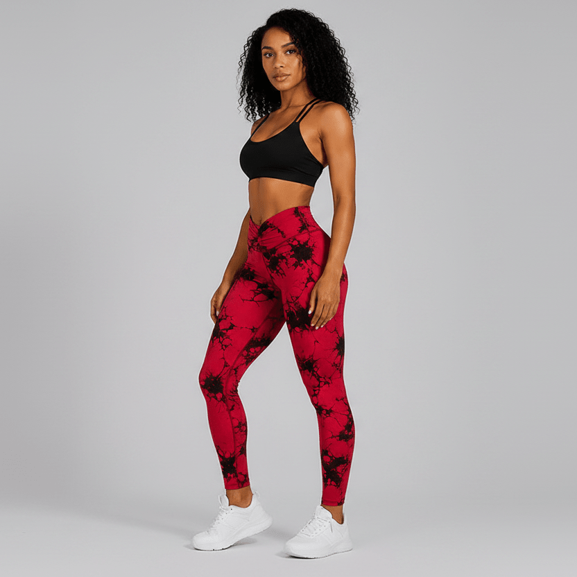 Tie Dye Scrunch Butt Leggings & Shorts - AresFit