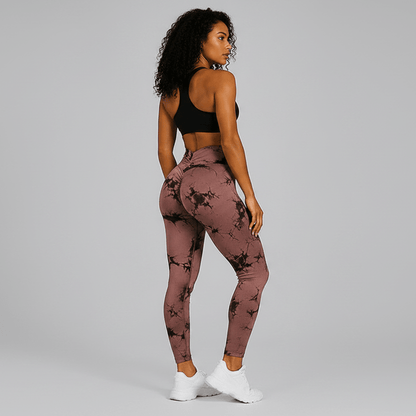 Tie Dye Scrunch Butt Leggings & Shorts - AresFit
