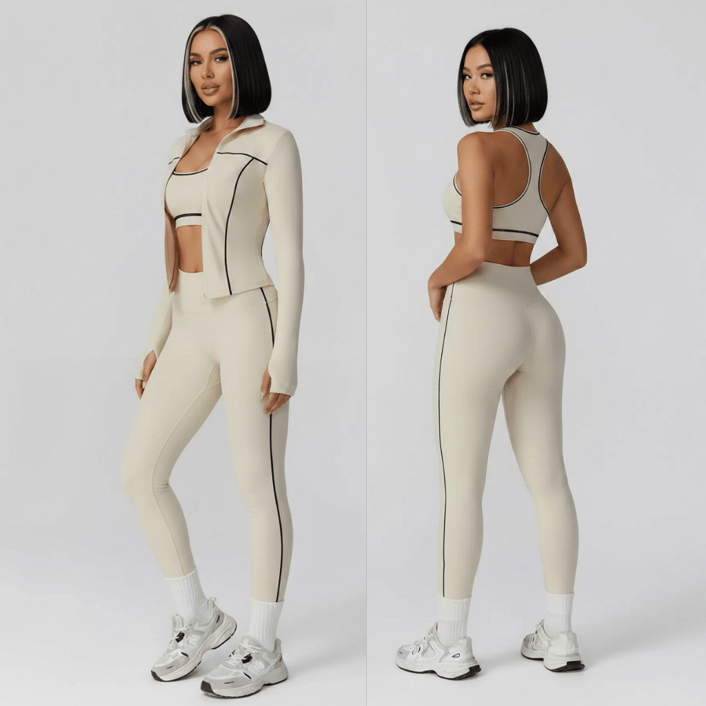 Women's 2 Piece and 3 Piece Yoga Set - AresFit