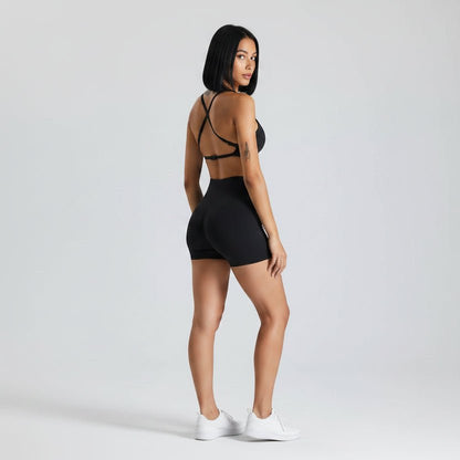 Women’s Cross Back Sports Bra - AresFit