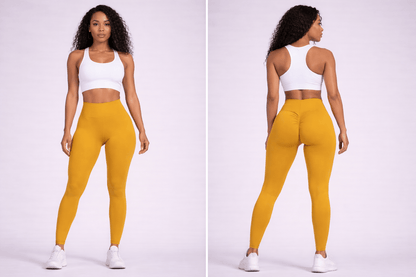 Women's High Waist Seamless Gym Leggings - AresFit