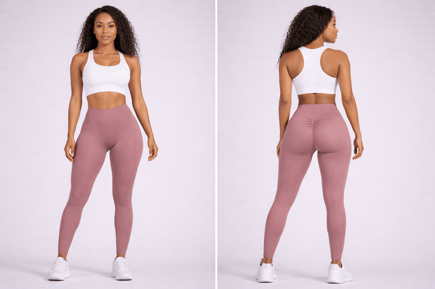 Women's High Waist Seamless Gym Leggings - AresFit