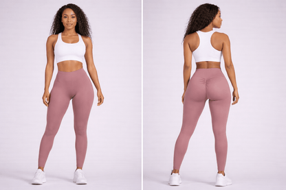 Women's High Waist Seamless Gym Leggings - AresFit