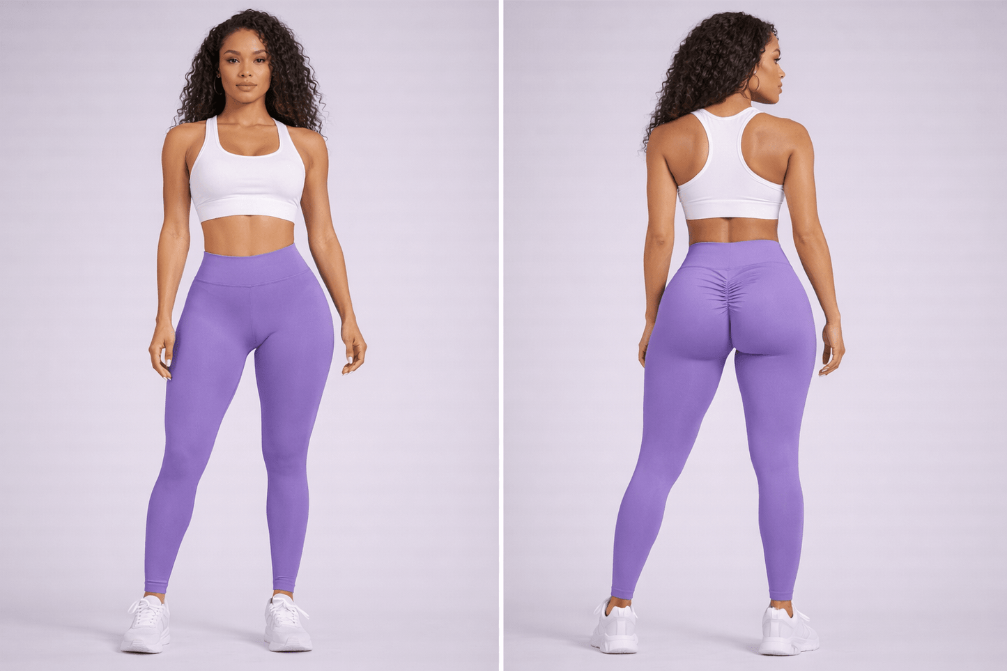 Women's High Waist Seamless Gym Leggings - AresFit