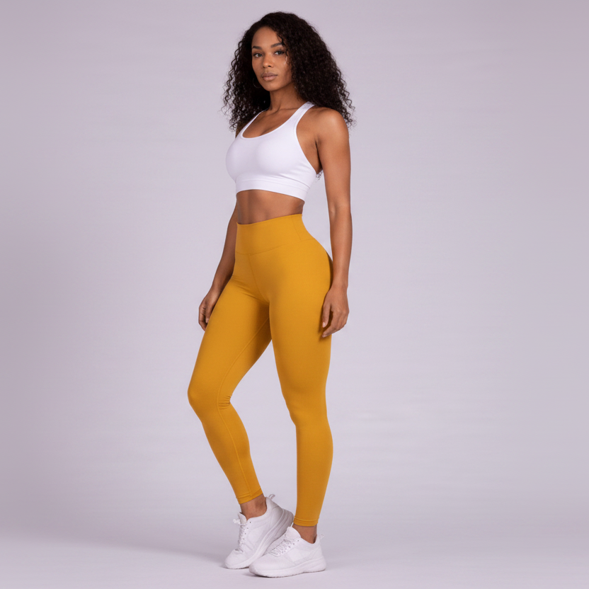 Women's High Waist Seamless Gym Leggings - AresFit