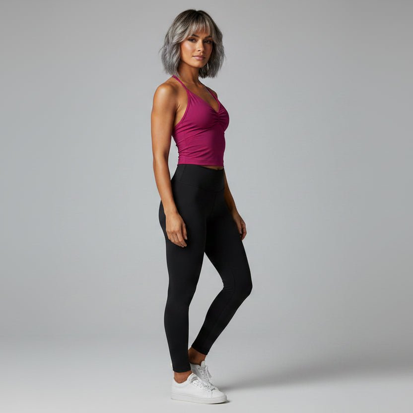 Women’s Longline Strappy Tank Top - AresFit