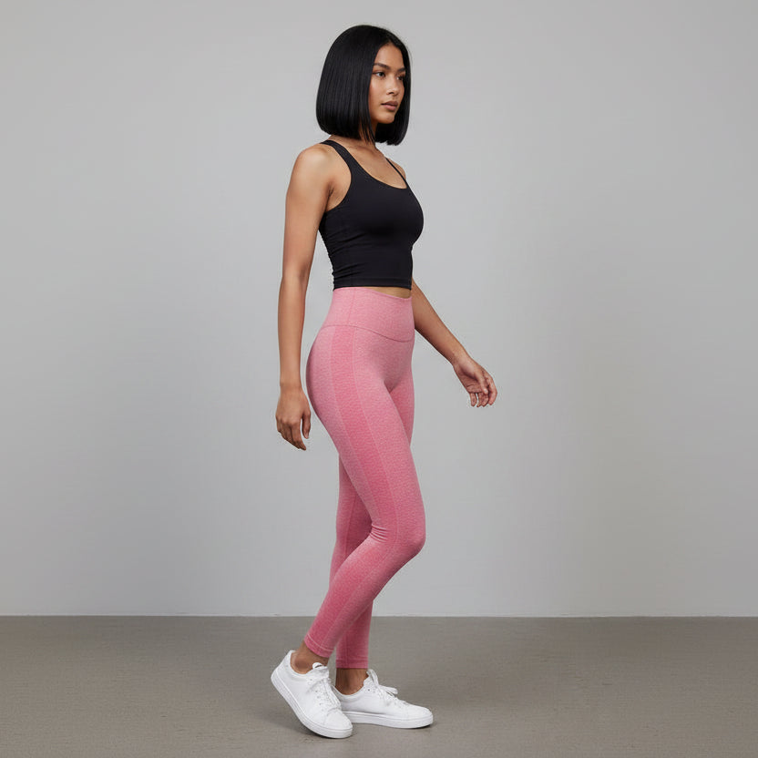 Women’s black seamless gym sports bra front view for workouts and activewear - AresFit