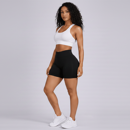 Women's Seamless High Waist Shorts - AresFit