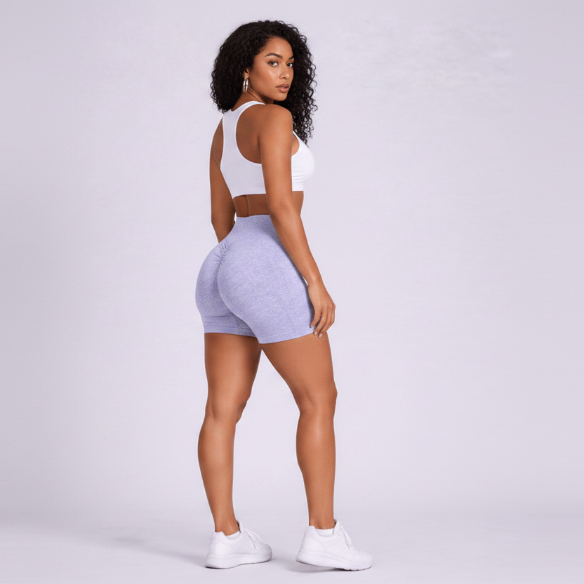 Women's Seamless High Waist Shorts - AresFit