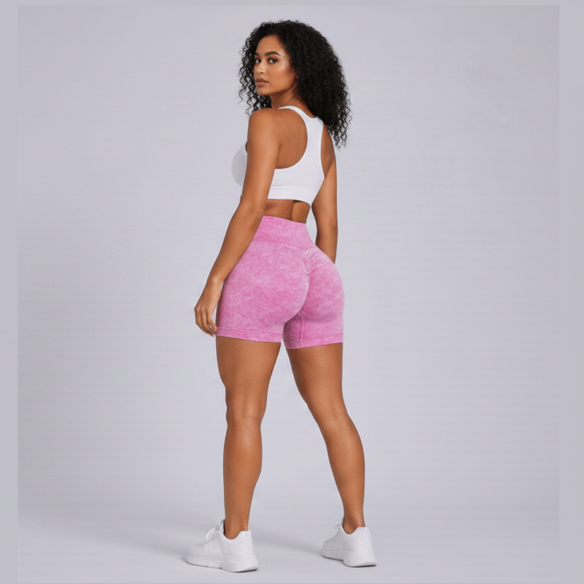 Women's Seamless High Waist Shorts - AresFit