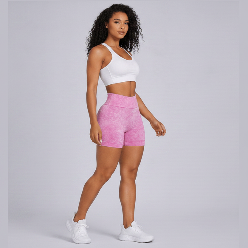 Women's Seamless High Waist Shorts - AresFit