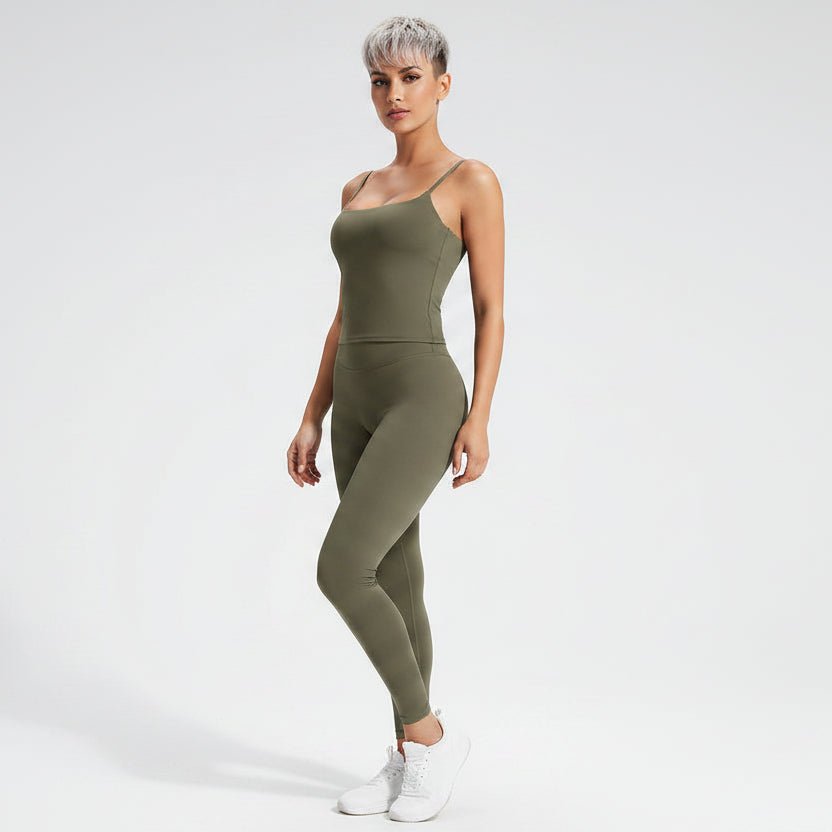 Women’s Square Neck Gym Top - AresFit
